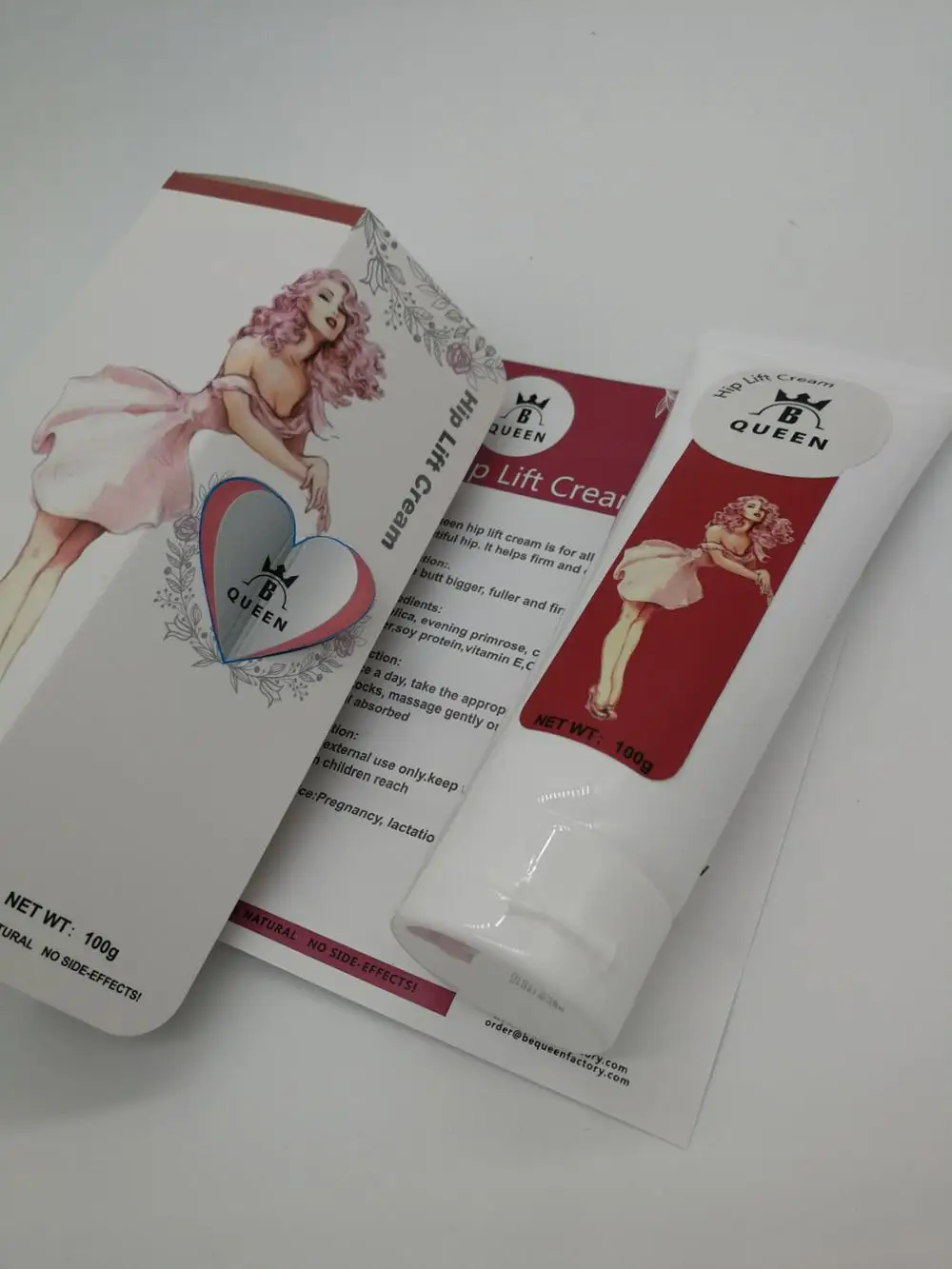 100g B-Queen Newly Developed Hip Lift Up Cream Essential Oil Buttock Cream