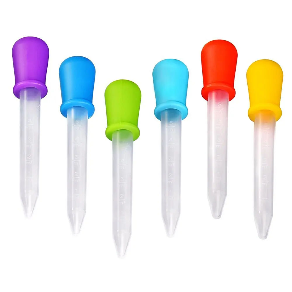 5 ML Plastic Pipettes Essential for Candy Molds Gelatin Maker & Gummy Bear Mold