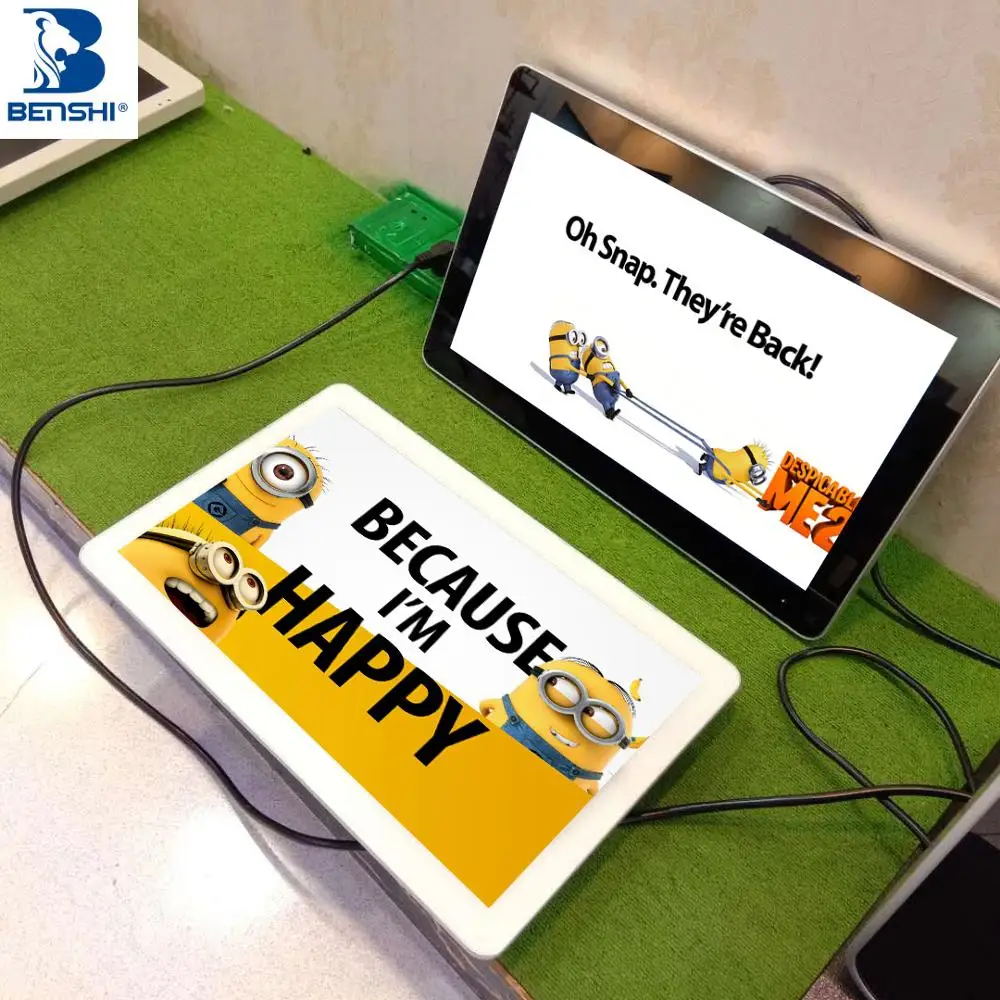 Commercial indoor led display advertising digital lcd 18.5 inch wall screens