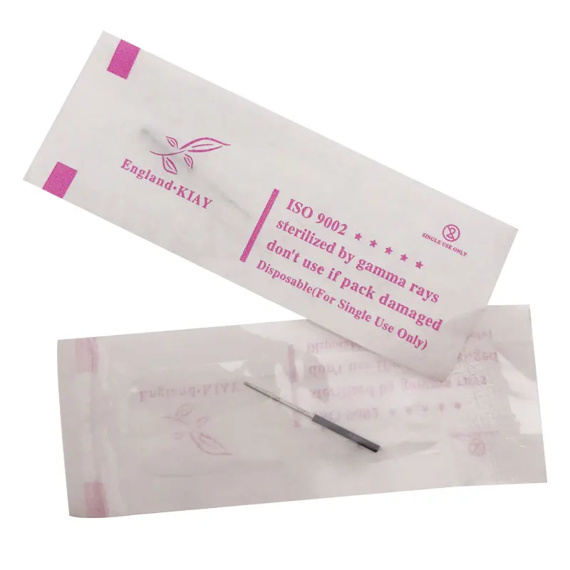 Черная 3RL ручная татуажная игла для бровей перманентный макияж 3RL туманные татуажные иглы для бровей поставка