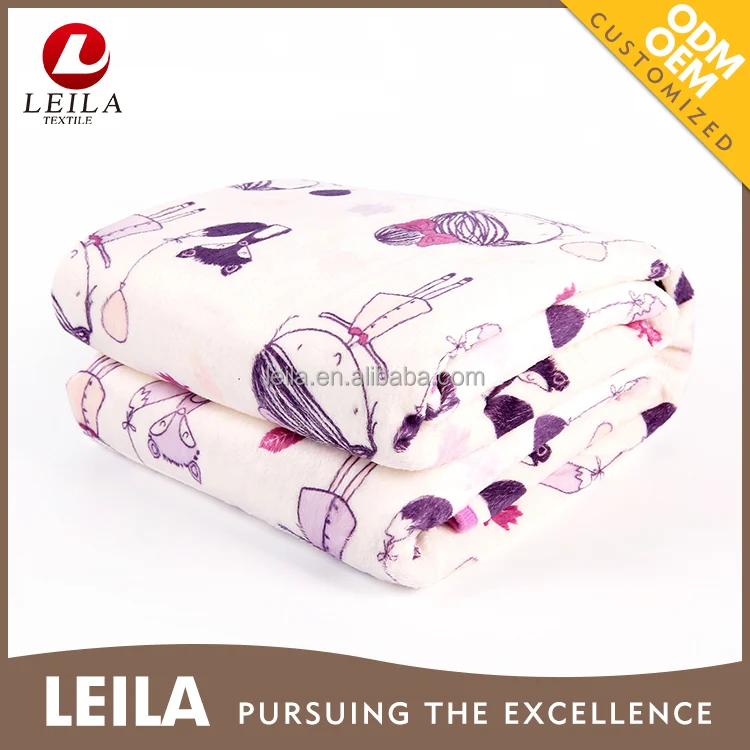 Завод прямые поставки супер мягкий теплый 100% полиэстер детское одеяло флис