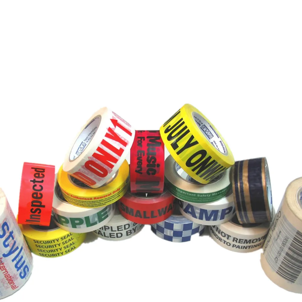 custom logo print packaging tape for carton sealing /bopp logo printed adhesive tape