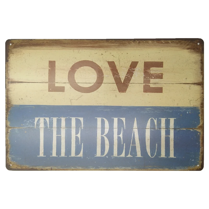 
High quality 20x30cm vintage retro tin signs metal tin for home wall decoration 