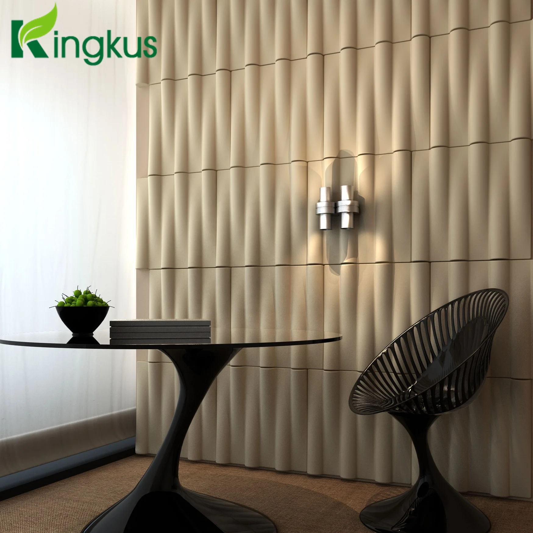 Трехмерная акустическая панель из полиэфирного волокна, изоляция акустической панели из полиэфирного волокна