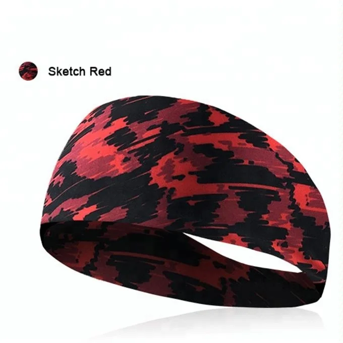 Recently Added Sports Head Sweatband Fitness Headscarf Yoga Running Headband