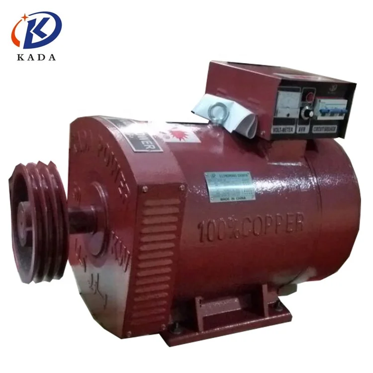 KADA factory not magnetic generator 10kw STC-10KW 380v 50hz 12kv alternator 3 phase