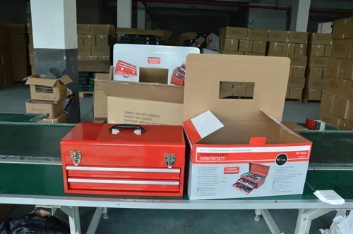 New Master Craft Multiple Hand Tool Kit Combination Tool Kit in 3 Drawer Metal Case