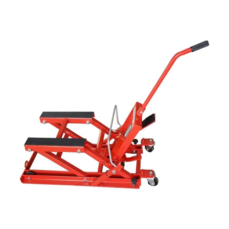 1500lbs low profile Hydraulic ATV/motorcyce lift jack with lifting height from 120mm to 380mm model Nr. MCL53J28