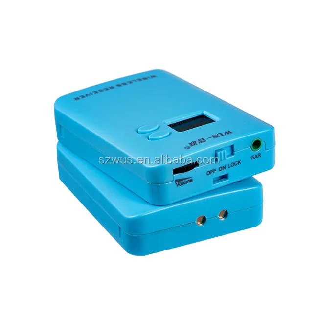 2019 UHF wireless tour guide system transmitter and receiver