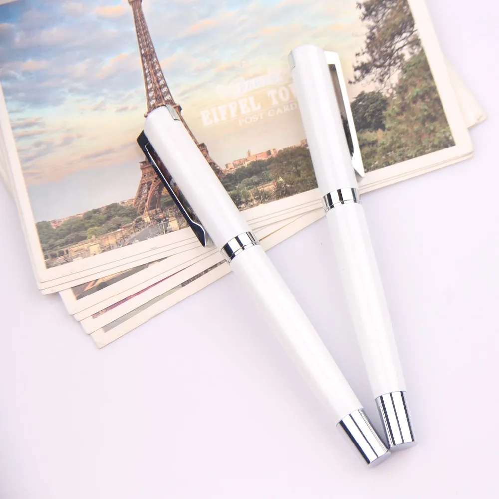 Хорошее качество, ручка с роликовым наконечником Jingda с гравировкой логотипа, Прямая поставка с завода, индивидуальная Роскошная металлическая ручка