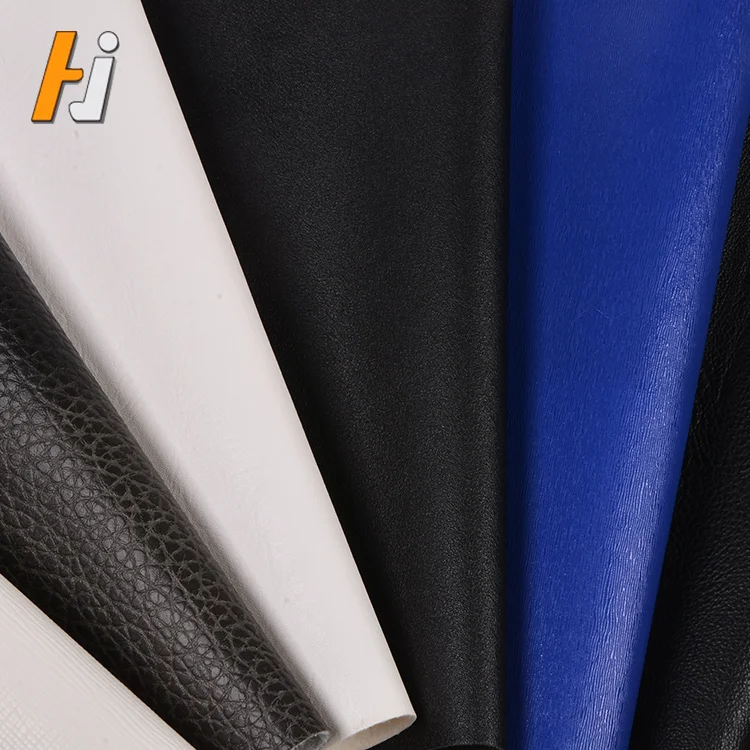 The manufacturer supplies 2mm recycled clean 60% PU 40% rayon synthetic leather fabric for shoes chair furniture