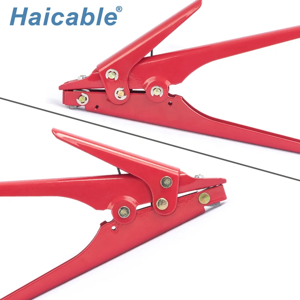 Nylon Cable Tie Tension Tool HS-519 Width 9mm Plastic Cable Tying Tools