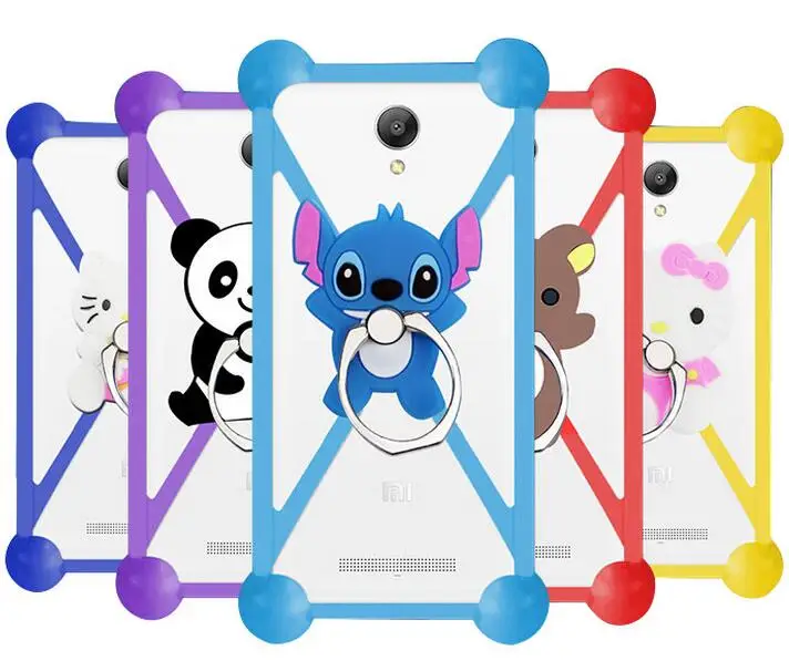 Universal phon case with High Impact Build-in Ring Holder