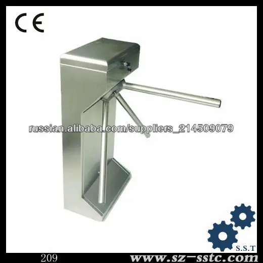 Нержавеющая сталь 304 двунаправленного вертикальный тип турникета ворот