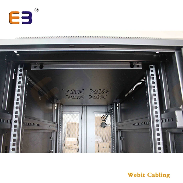 19 Inch Perforated Rear Door 18U 22U 27U  Network Server Rack