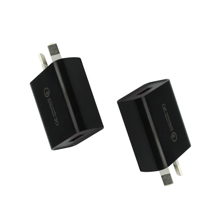 
Super Sep. Sale Universal Phones Powerful Qualcomm QC3.0 Super Fast Charging AU Standard Plug Single USB Wall Charger 