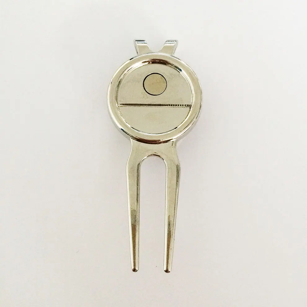 Производитель инструментов Divot, пользовательские металлические Чистые Инструменты для ремонта Гольф Divot