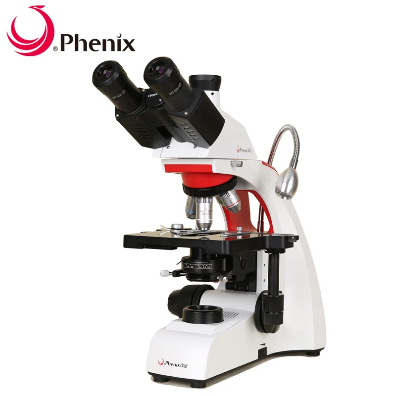 Тринокулярный микроскоп Phenix 40x-1600x для анализа крови в темном поле