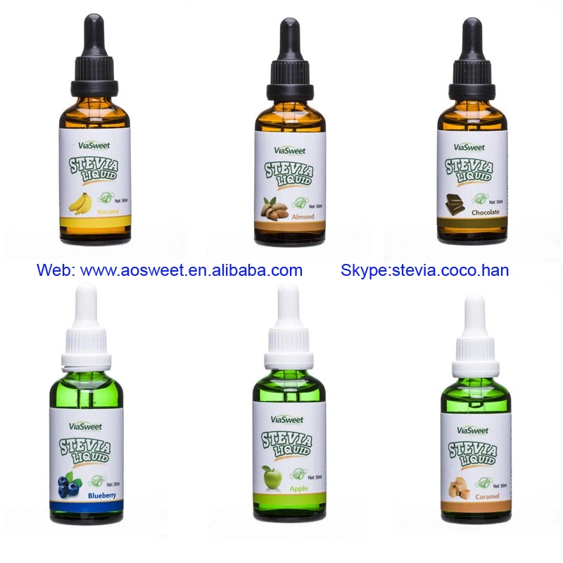 
food additive organic liquid stevia sugar substitute 