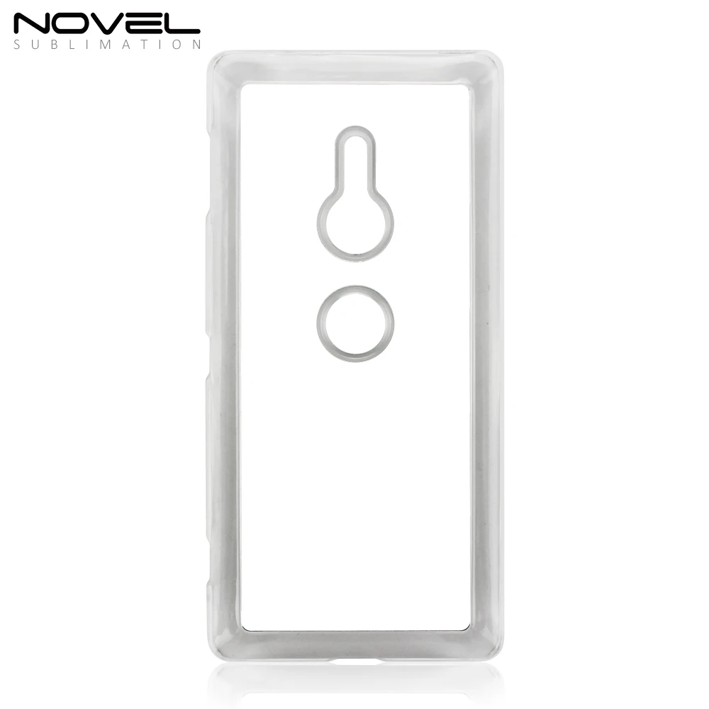 Hotly sales 2D Blank Hard Plastic Sublimation Phone Shell For Sony XZ2
