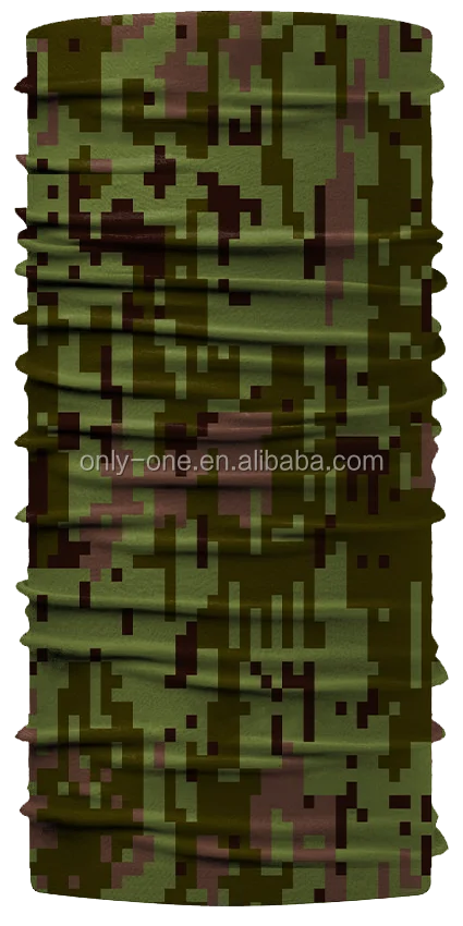 Трубчатые Бесшовные Красный Узор Заводская Печать Череп Бандана Ткань