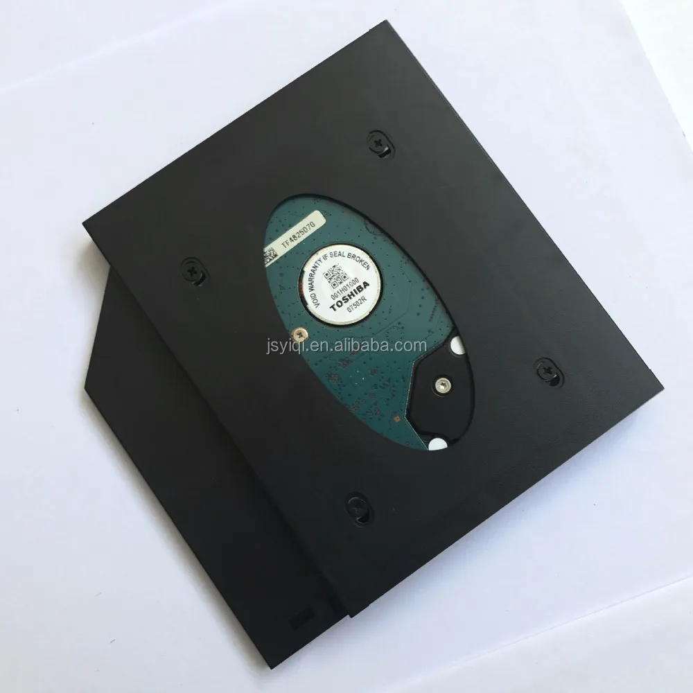 
SATA Second Hard Drive Caddy HDD bracket Case HDD carrier 2 HDD/SSD Caddy Adapter for notebook SATA 9.5 mm drive bay CD/DVD 
