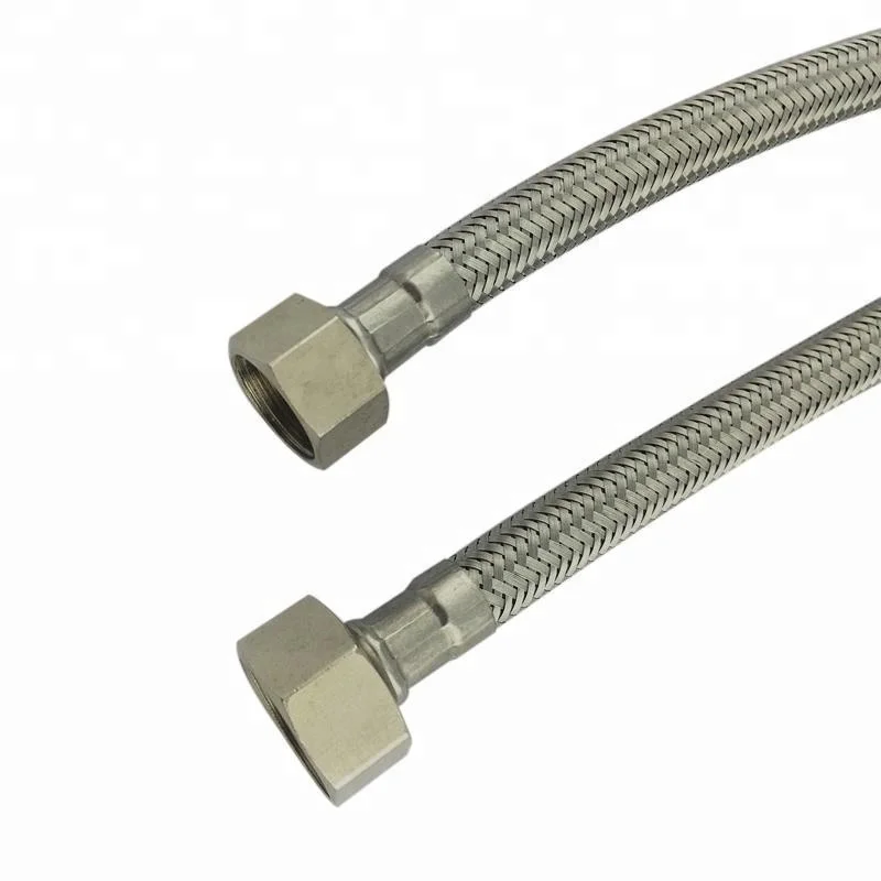 
ACS UPC SGS CUPC certification Stainless Steel Aluminium Wire Flexible Braided Knitted Hose 