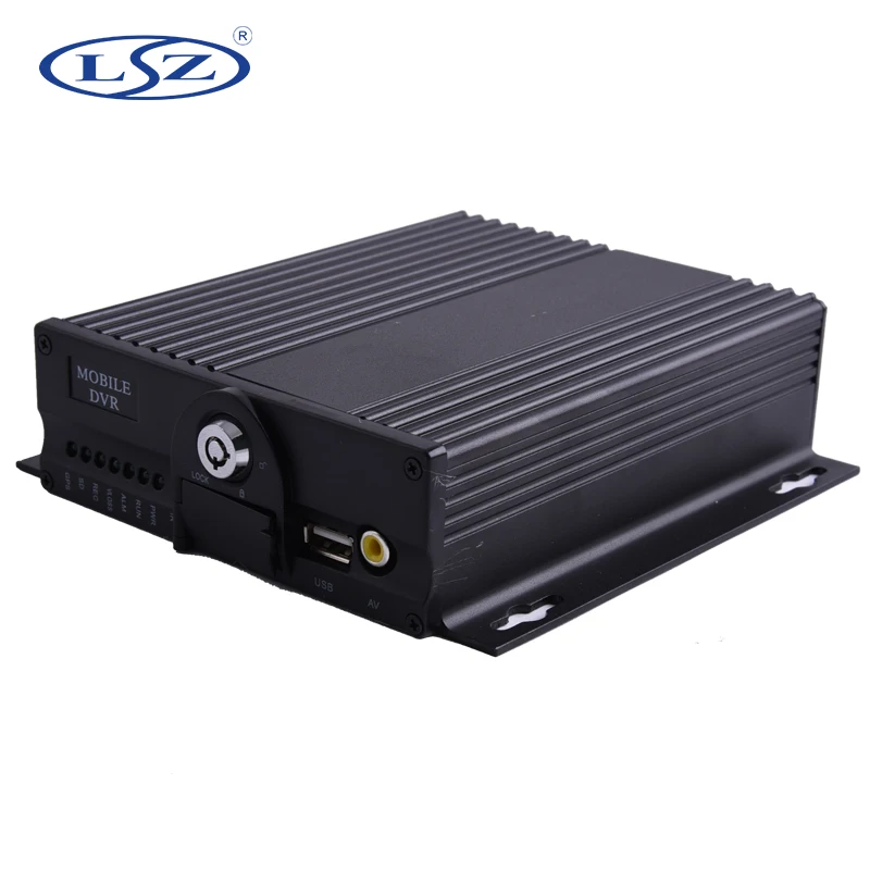 Хорошее качество 4CH 3G GPS SD-карта Мобильный DVR / AHD