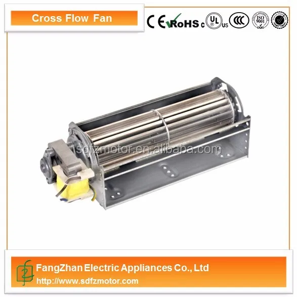 Aluminum Blower Impeller Motor Cross Flow Fan FZ48180