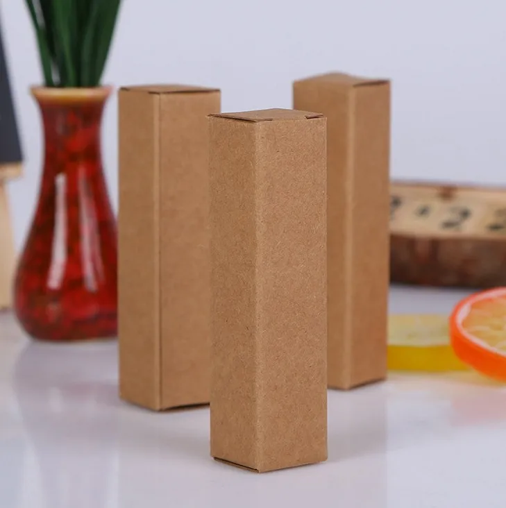 supply order 10ML to100ML essential oil bottle cosmetic packaging box Folding Cosmetic Paper essential Oil Bottle Packaging Box