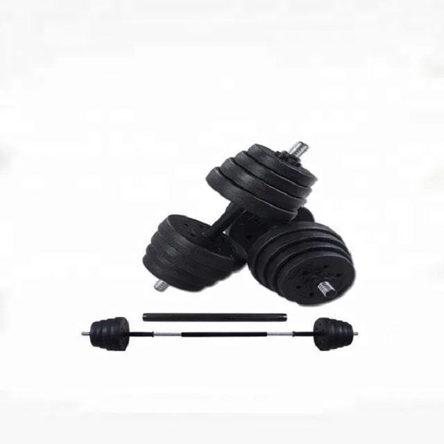 
 Регулируемый набор гантелей, наполненная песком цементная гантеля  