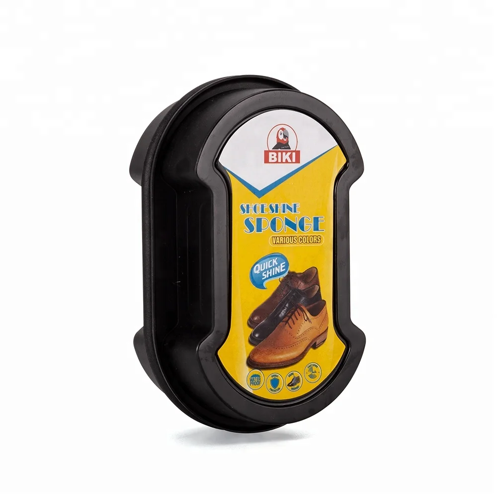 High Quality Quick Shine Shoe Double Sides Cheap instant shine sponge silicone shine sponge