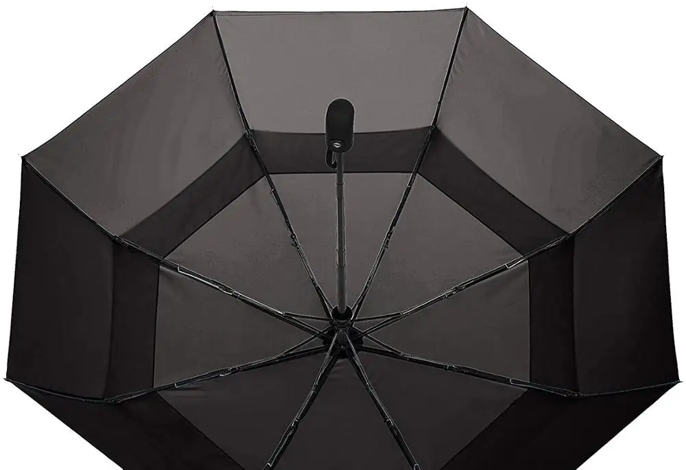 42inch Canopy automatically opens/closes at the touch of a button Umbrella with Wind Vent