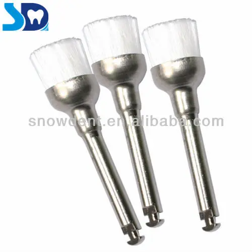 Dental Product Nylon Bristle Dental Polishing Brushes / Prophy Brush