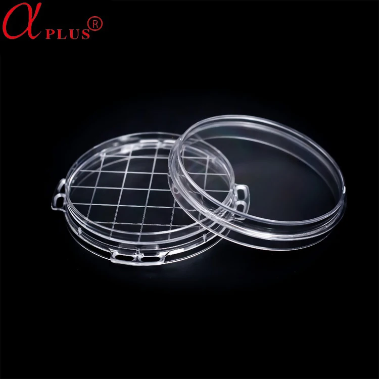 75 мм одноразовые лаборатории Петри с ушками