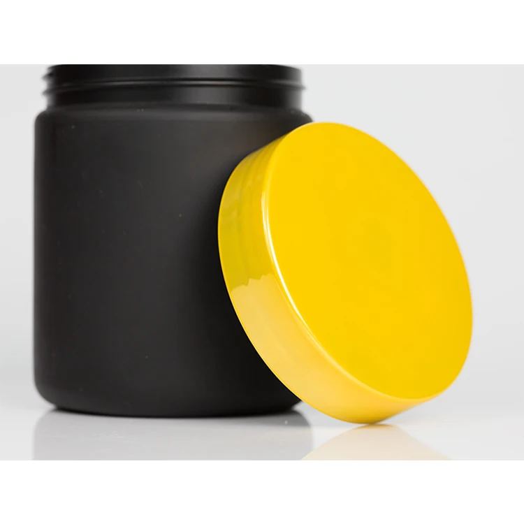 Empty Hdpe Plastic Protein Powder Container Supplement Bottle  500ml-1000ml with Lids