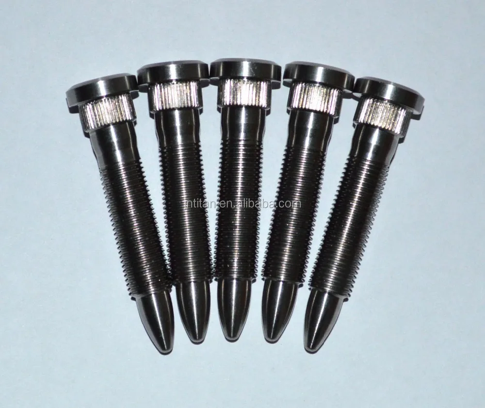 Gr5 titanium wheel stud M12*1.25/1.5*40mm racing car