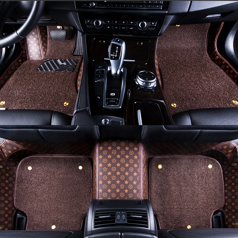 Cheap Factory Price waterproof car floor mat for peugeot 508 leather carpet with direct sale