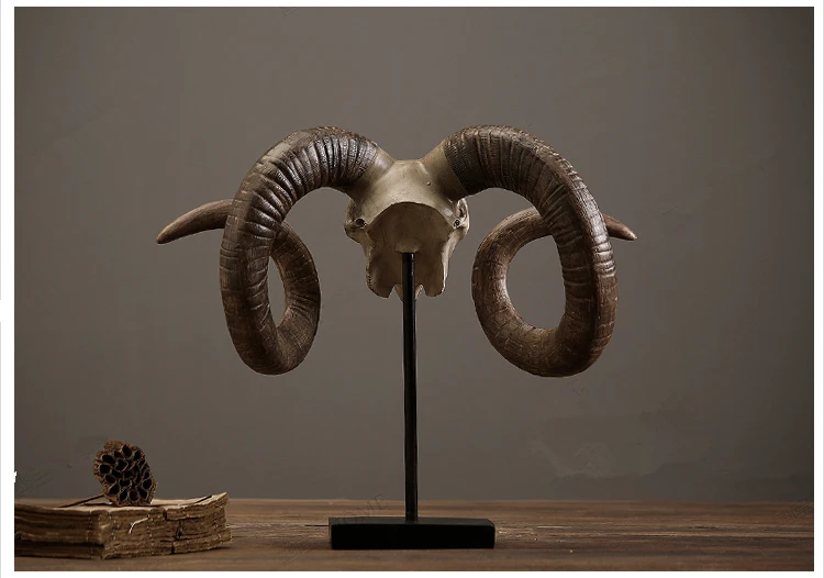 Resin animal and resin sheep for home decoration