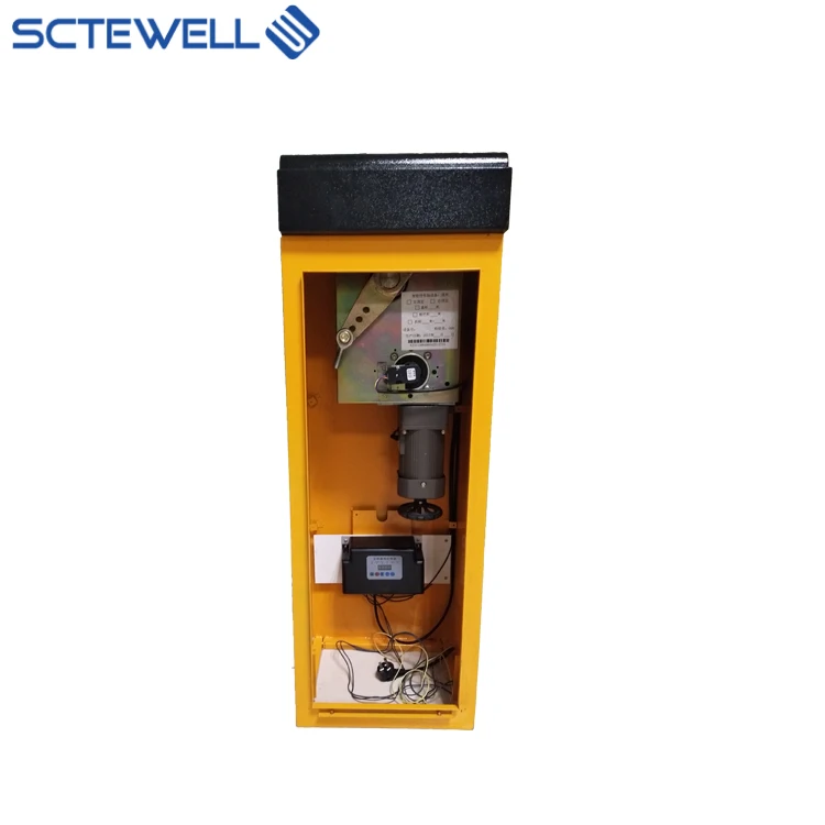 Remote security arm drop entrance parking device folding barrier gate