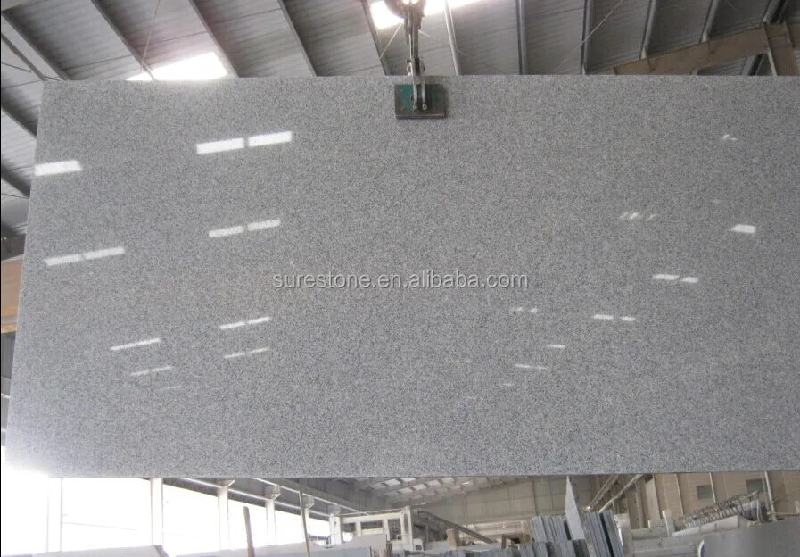 Big sheet g603 granite stone slab paint price for building floor wall