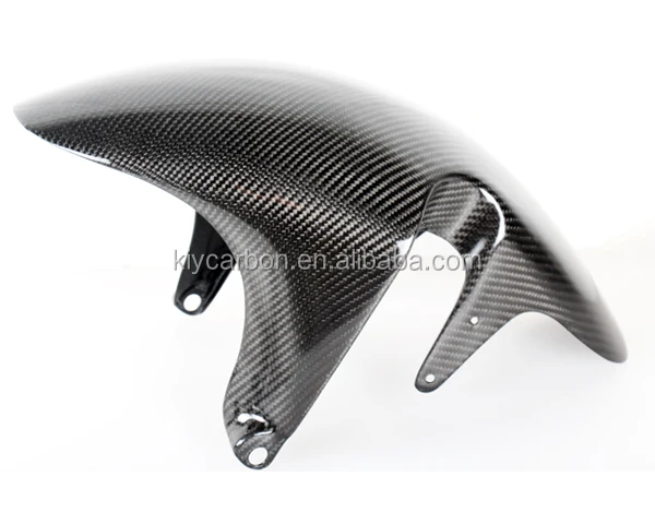 Carbon fiber motorcycle parts front fender mudguard for Suzuki RGV250 VJ22