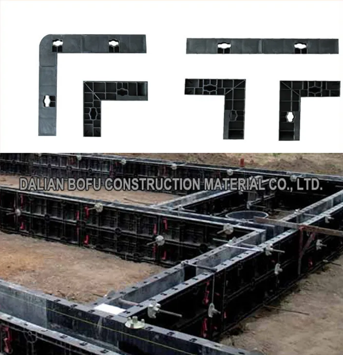 BOFUpanels, plastic concrete forms wall panels