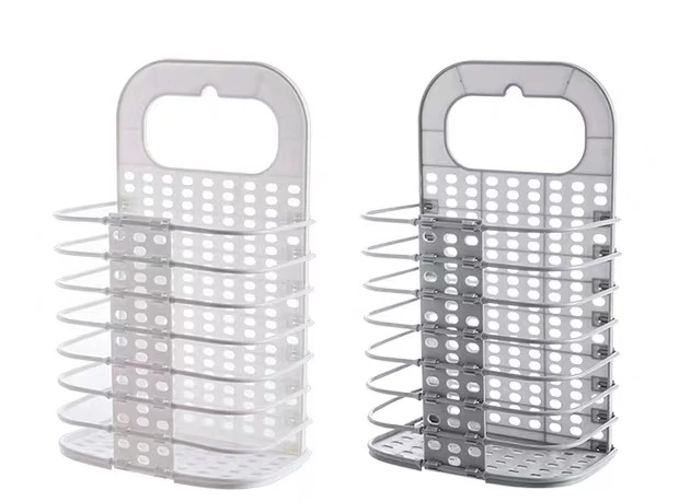 New Trending on Amazon Hot-selling Cheap Portable Storage Basket Folding Laundry Basket for small apartment