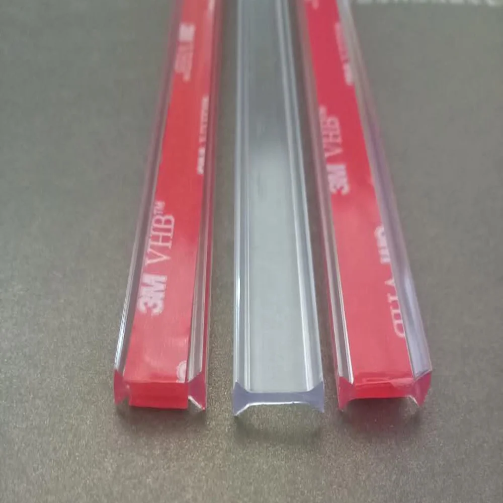 Door & Window Accessories l Shape PVC Strip self-adhesive seal for glass