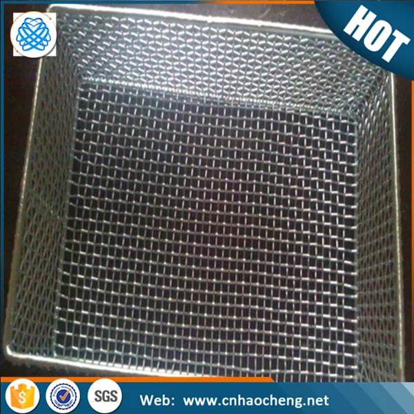 304 stainless steel wire mesh tall wire basket for bike