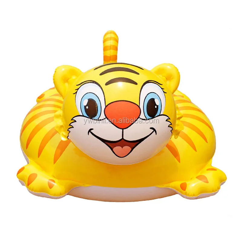 Animal Head Split Ring Pool Floats Bundle Monkey swim ring for kids