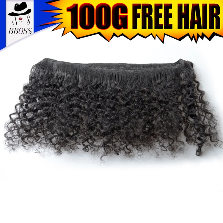 
BBOSS Unprocessed afro kinky human hair bulk,wholesale brazilian bulk hair for wig making,granny human hair 