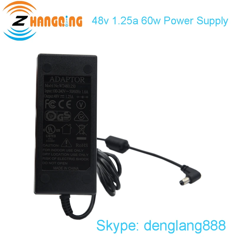 POE-8-48V60W IEEE802.3af 48v 60w Passive Power Over Ethernet poe injector 8 port for IP Camera WiFi AP