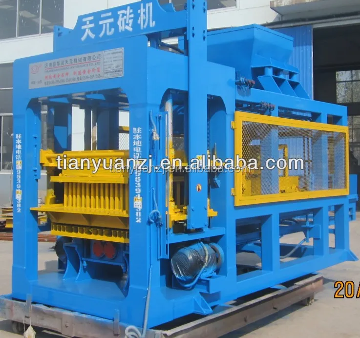 block pave machine / concrete interlocking making machine QTY8-15 machine to make concrete blocks
